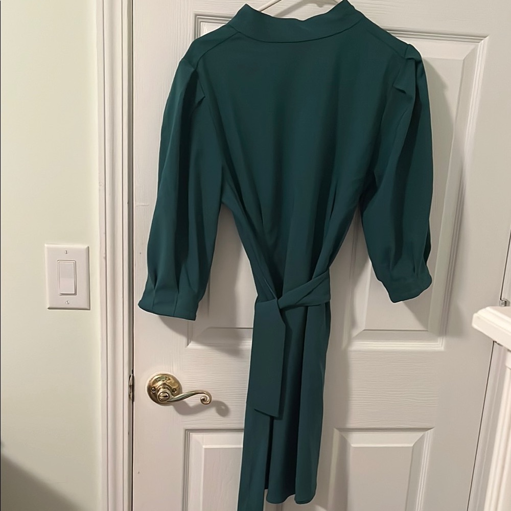Laroque Elegant Teal Dress